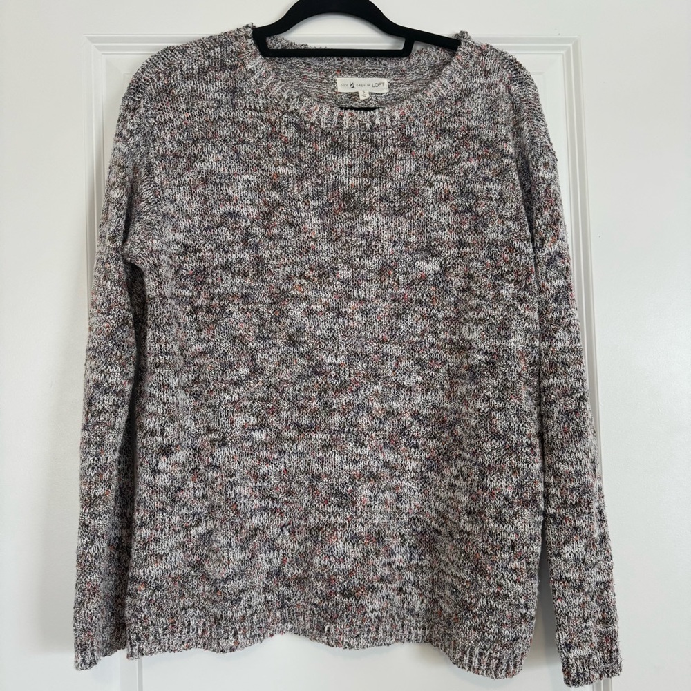 Lou & Grey Multi-Colored Knit Sweater
